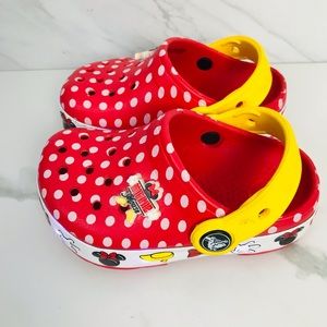 minnie light up crocs